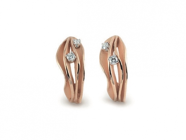 juwelier zeller Annamaria Cammilli Schmuck Kollektion essentiel Design Dune Ohrschmuck GOR0779J